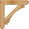 Ekena Millwork Imperial Craftsman Rough Sawn Bracket w/ Offset Brace, Western Red Cedar, 8"W x 40"D x 40"H BKT0806X40X40IMP04RWR - alternate 4